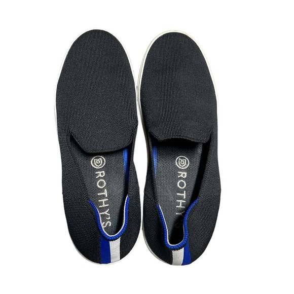 Rothy's Shoes Rothys Black Slip On Shoe Gently Worn Poshmark